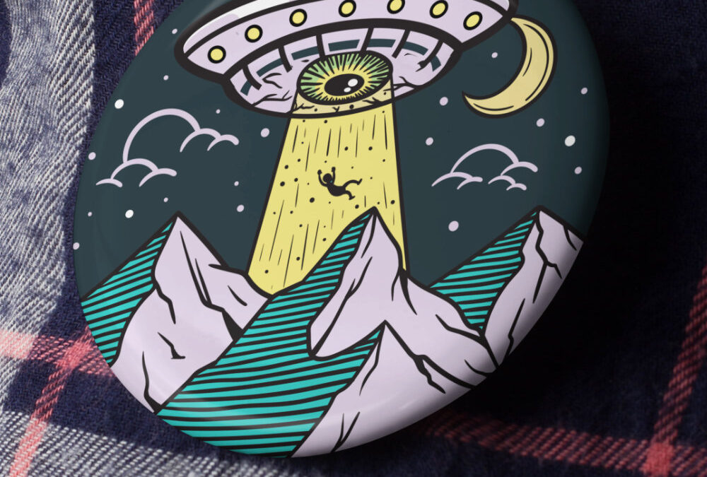 World UFO Day Pins