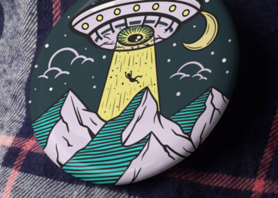 World UFO Day Pins