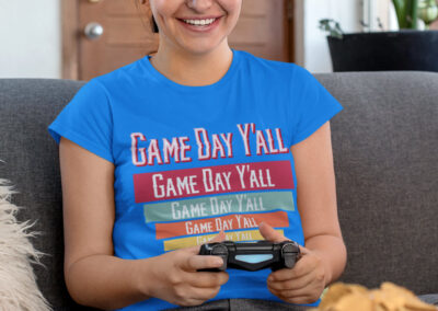 Game Day Y’all Gamer T-shirt