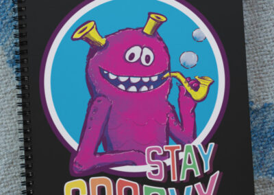 Stay Monster Groovy Notebook