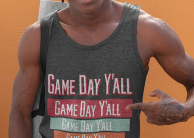 Game Day Y’all Man tank Top