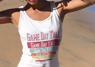 Game Day Y’all woman tank top