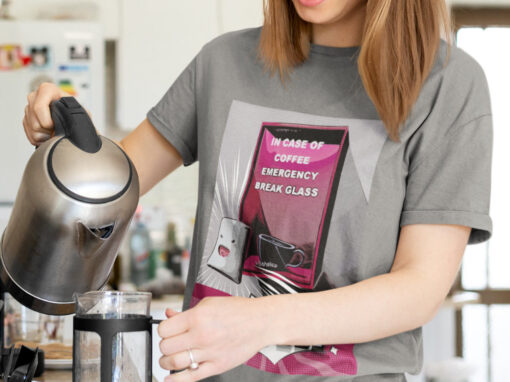In case of Coffee Emergency woman t-shirt