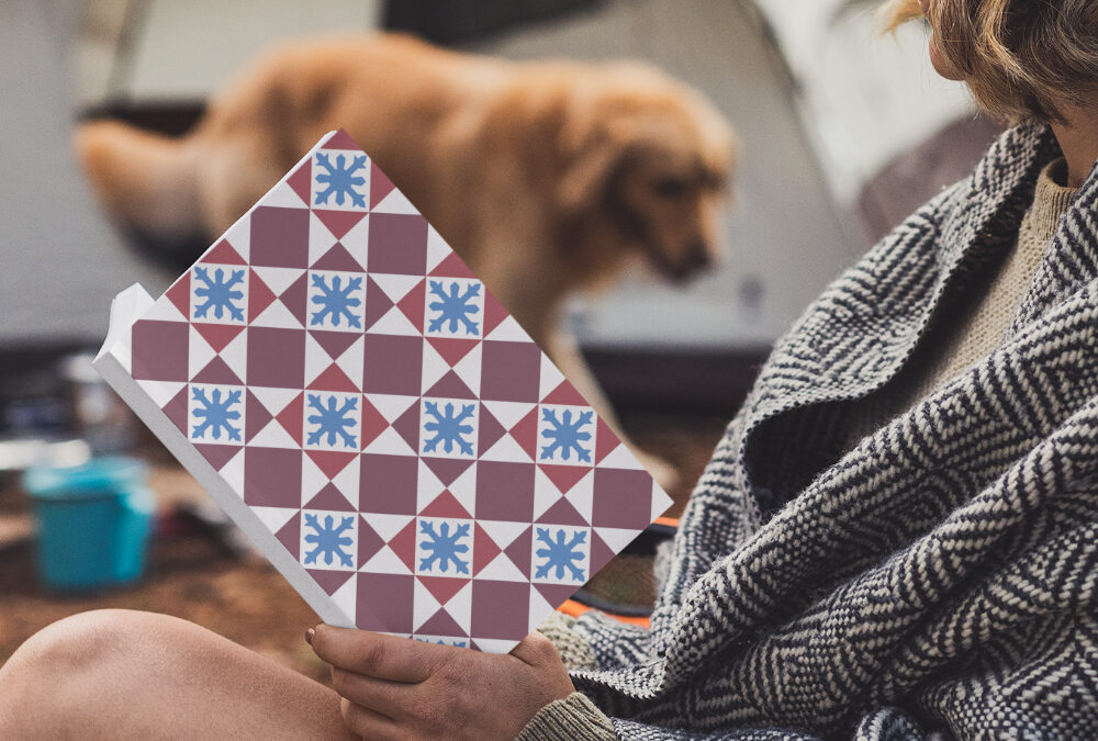 Geometric Vintage Tile Peranakan Journal