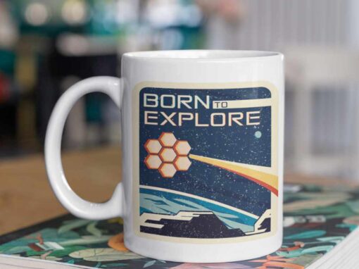 Born To Explore Coffee Mug