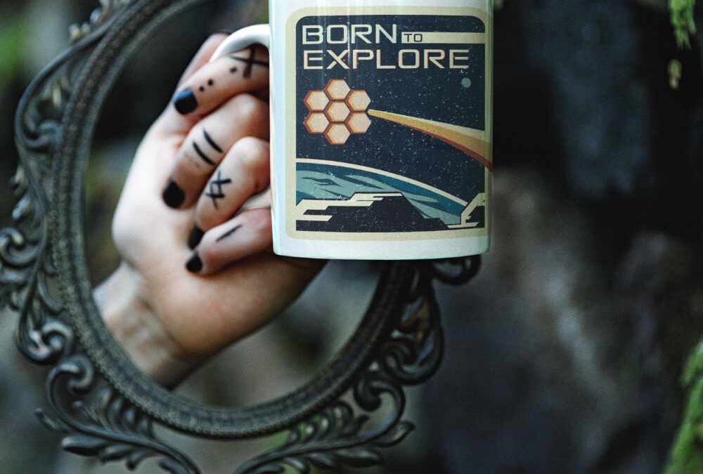 Born To Explore Basic Mug