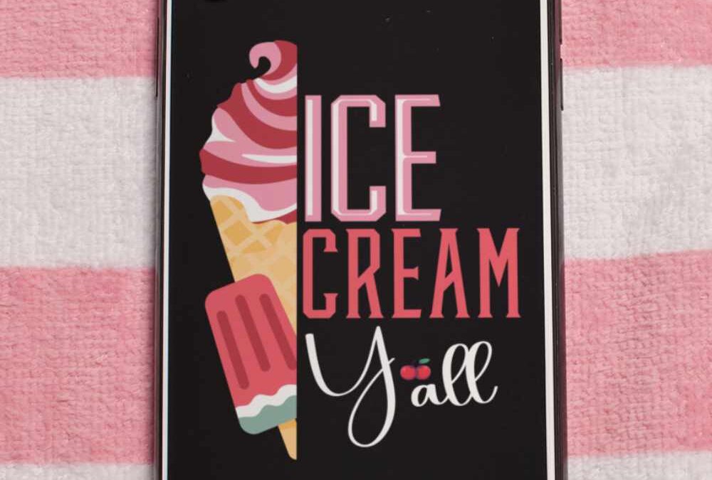 Ice Cream Y’all Phone Case