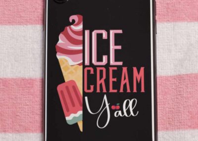 Ice Cream Y’all Phone Case