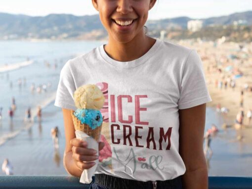 Ice Cream Y’all Basic T-shirt