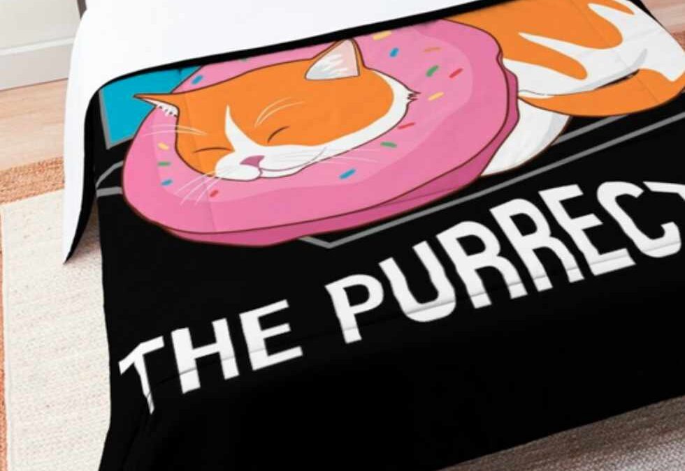 Sleep the Purrfect Esc Duvet