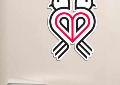 Love Birds Symbol Magnet