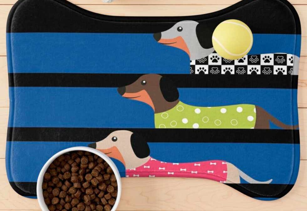 Dachshund Together Pet Mats