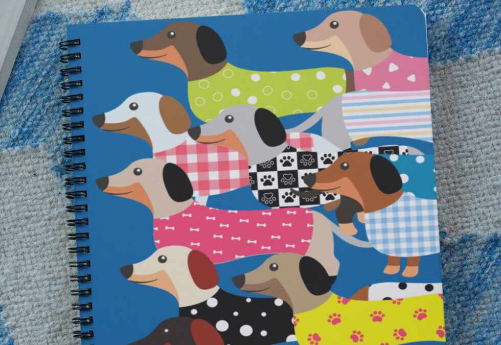 Dachshund Together Notebook