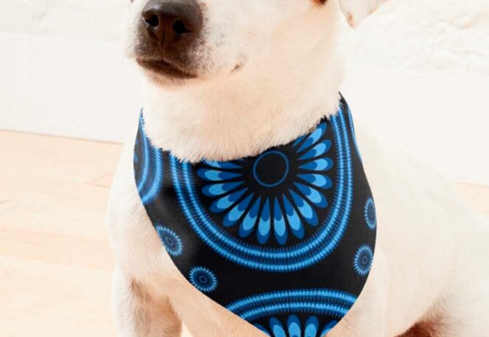 Mandala Flower Design Pet Bandana