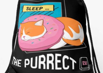 Sleep the Purrfect Esc Bag