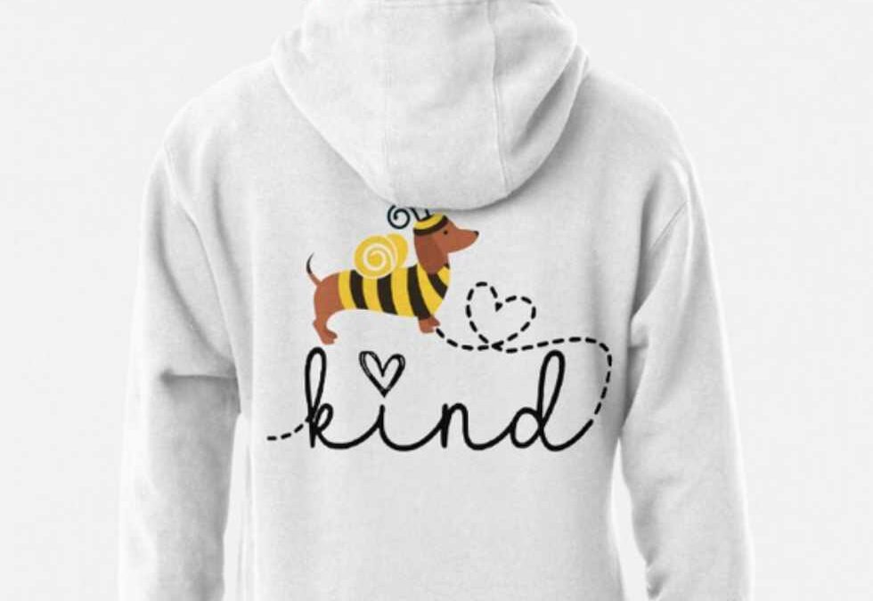 Bee Kind and Bee Yourself Hoodie