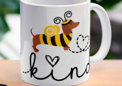 Bee Kind and Bee Yourself Mug