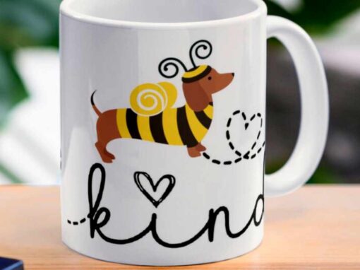 Bee Kind and Bee Yourself Mug