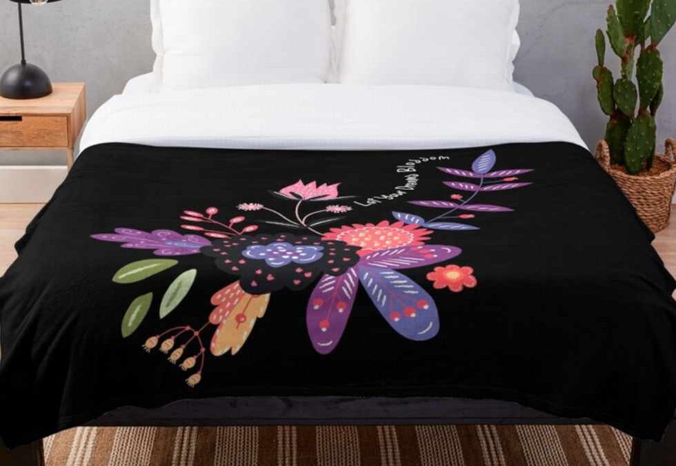 Let Your Dreams Blossom Blanket