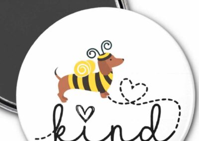 Bee Kind and Bee Yourself Pin