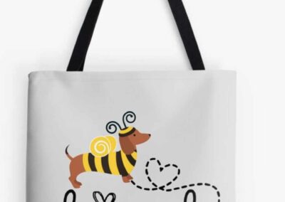 Bee Kind and Bee Yourself Bag