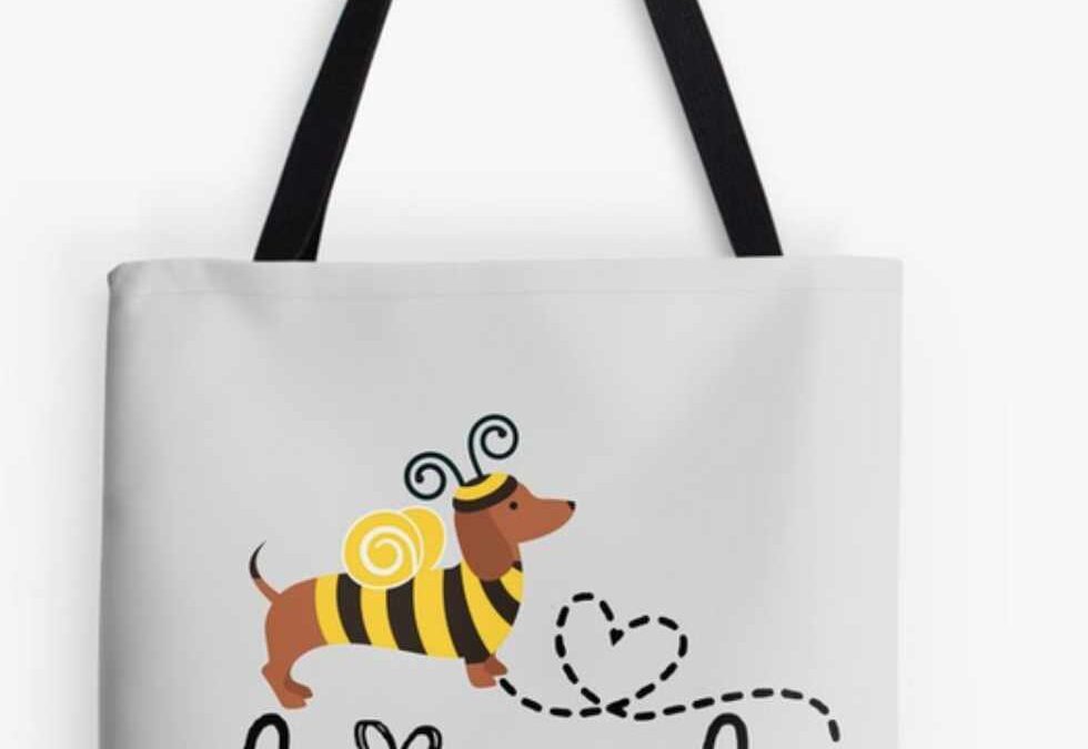 Bee Kind and Bee Yourself Bag